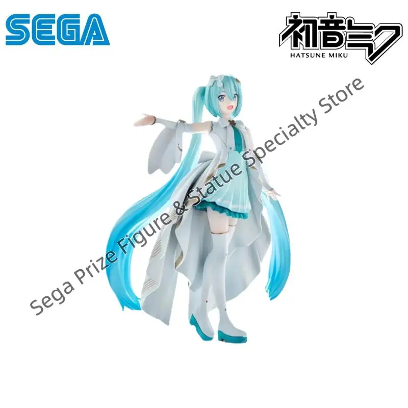 Sega In Stock Original Box Garage Kit Model Hatsune Miku Snow Miku Anime Characters Collectible Original Action Figure Statue view 3