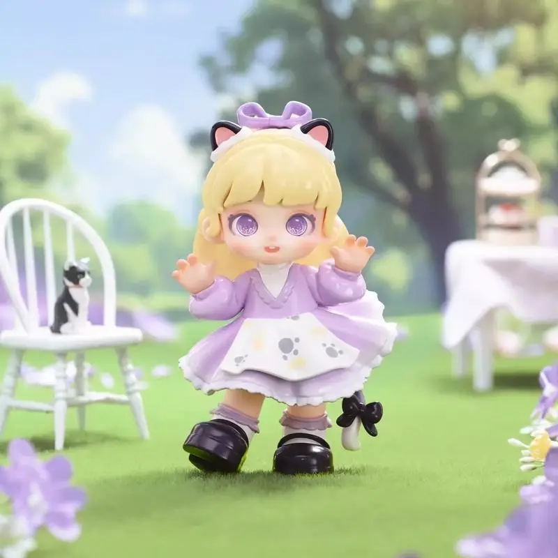 Authentic Miana Senling Tea Party Series Blind Box Kawaii Girl Trendy Play Doll Ornament Surprise Box Birthday Gift