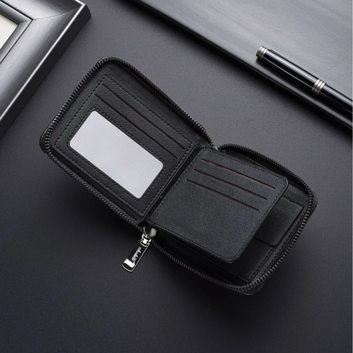 New Men's Wallet Short Retro Classic Multi-function Card Bag Business High-end Men's Wallet Fashion Coin Purse