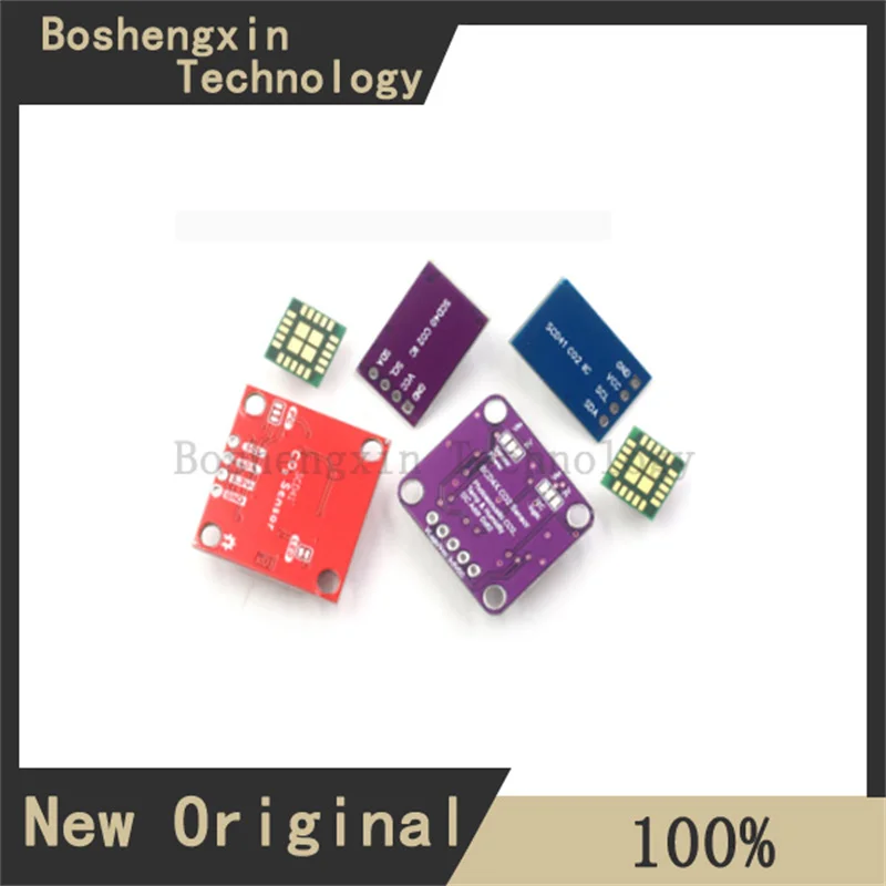 1 個 SCD40 SCD41 ガスセンサーモジュールは CO2 二酸化炭素温度と湿度を検出ツーインワン I2C 通信