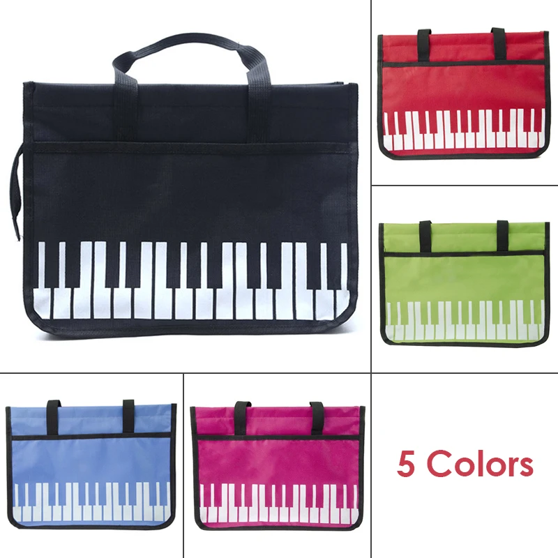 Portable Piano Sheet Music Bag Musical Handbag Large High Quality Piano Music Score Keyboard Patter Appliance Shoulder Bag