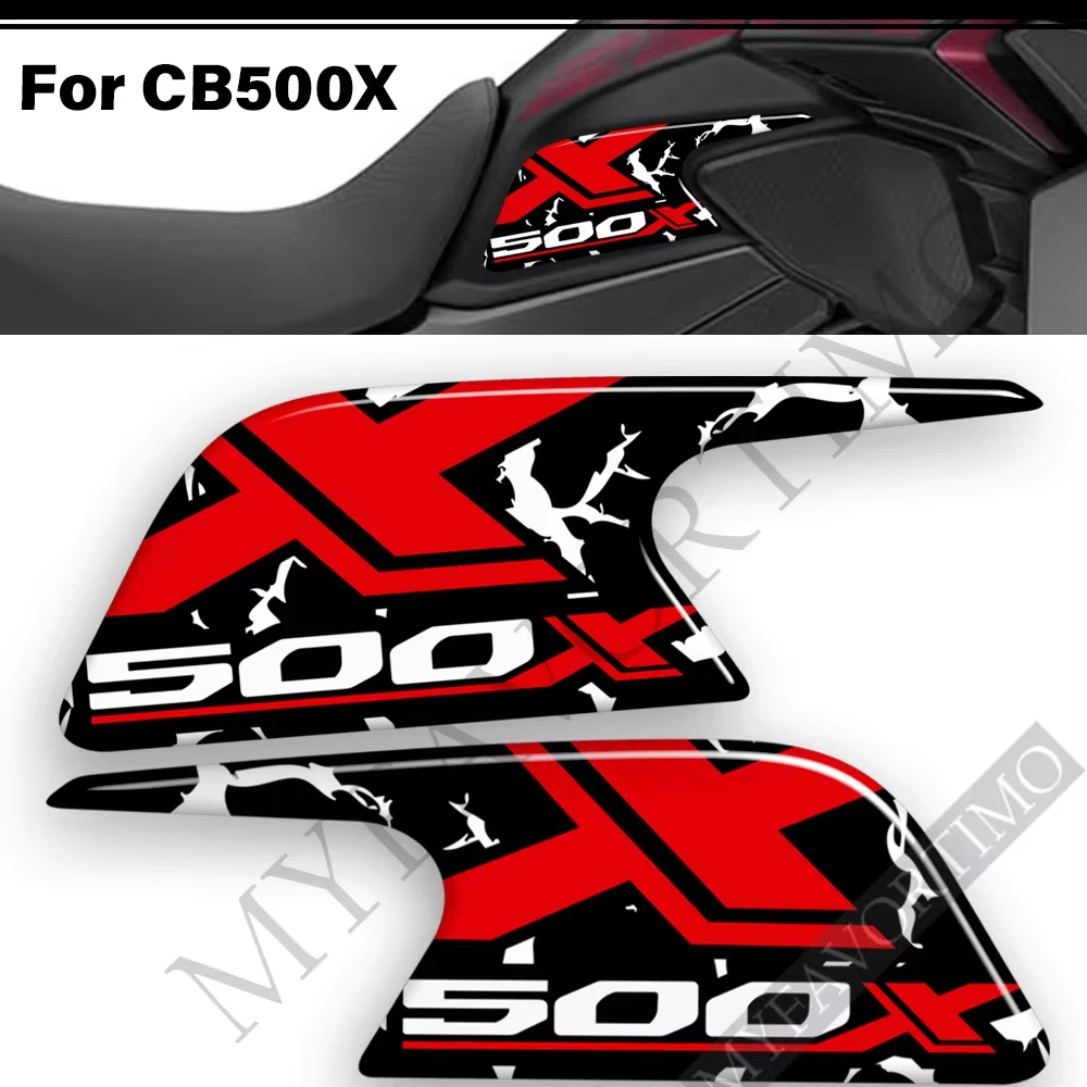 

For Honda CB500X CB 500 X 500X Tank Pad Side Grips Gas Fuel Oil Kit Knee 3D Adhesive Stickers Decals Protector