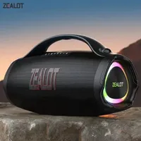 S98 Zealot 160W Party Speakers Portable Speaker For Outdoor Activities Rgb Colorful Light Wireless 360 Stereo Surround Subwoofer