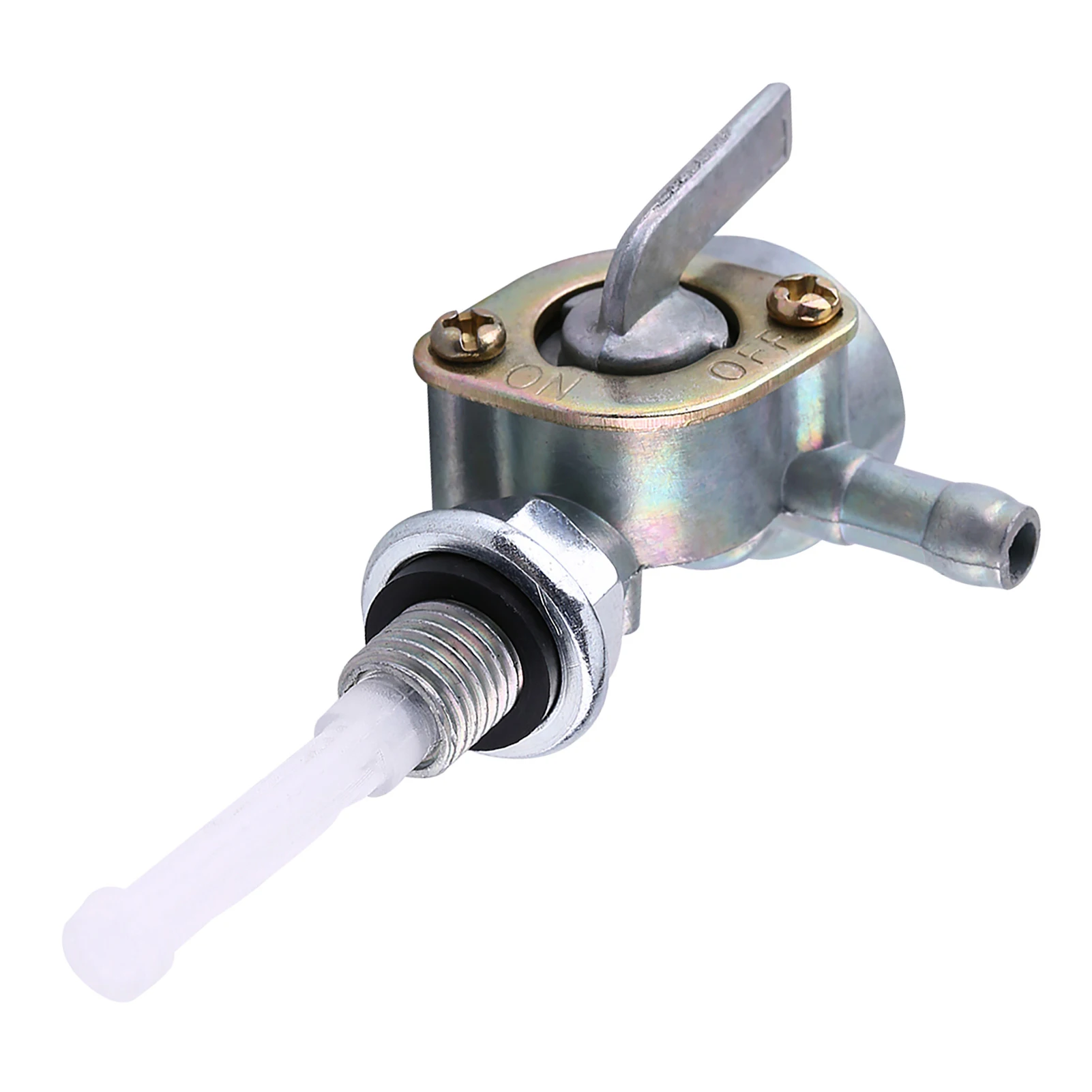 M10 x1.25 Fuel Tap Valve Petrol Oil Tube Switch Pump Throttle Valve For Motorcycle Fuel Line Replacement
