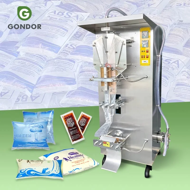 Liquid Packing Pure Water Package Making Sachet Set Packaging Filling and Sealing Machine a Eau Sachet Eau