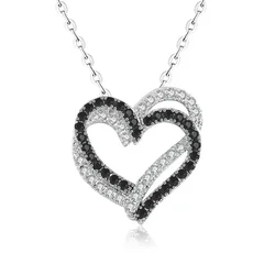 SODROV Women's Black Stone Necklace 2023 Trend Gothic Wholesale Accessories Jewelry Pendant Necklace For Women