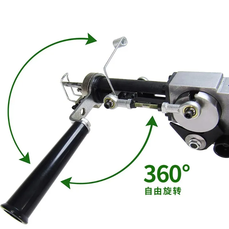 Upgrade 2 in 1 Electric Carpet Tufting Gun Starter Kit Hand Gun Carpet Weaving Machines Loop Pile Cut Pile Tufting Rug Gun Tools