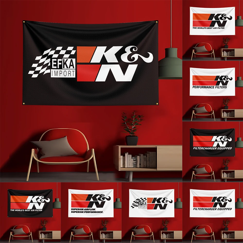 

3X5 FT K-KNS Game Flag Polyester Printed Party Flag for Garage Room Decoration