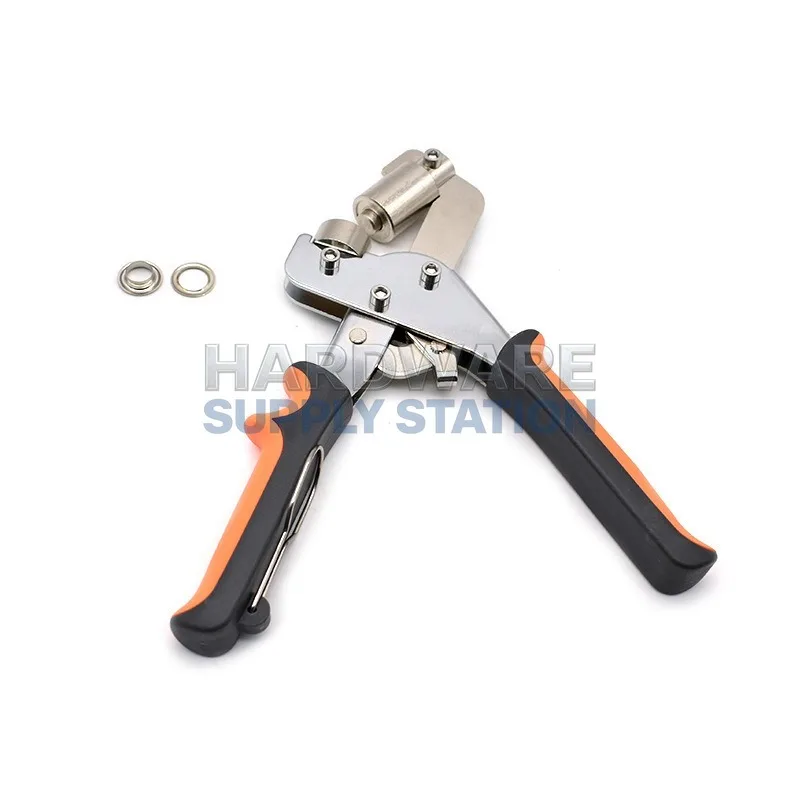 

Grommet Machine, Portable And Easy To Store, Universal For Punching Grommets On Advertising Tarpaulin Poster And Inkjet Clot