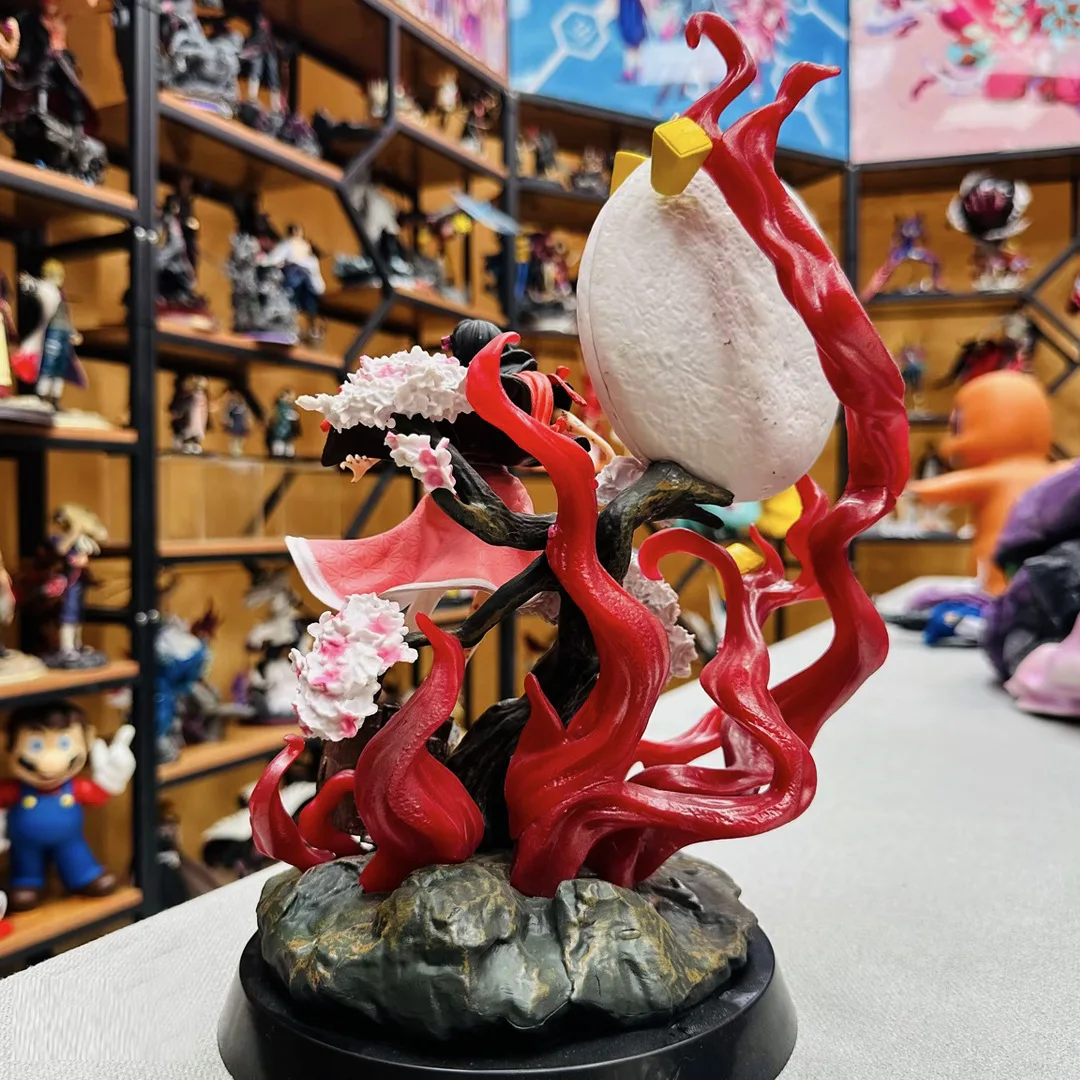 2026 New Blood Breaking Mi Bean Handmade Ghost Slayer Blade Magic Cube Stove Door Statue Anime Desktop Decoration Ornament
