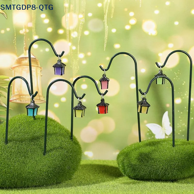 Hot！NEW 6Pcs Garden Miniature Decorative Stakes Glow-in-the-Dark Bonsai Mini Decorations Party Crafts Randomly Sent