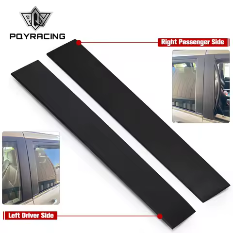 Car Side Front Door B Pillar Window Trim Tape Cover For Chrysler Town Country For Dodge Grand For Caravan 5020665AB 5020665AA