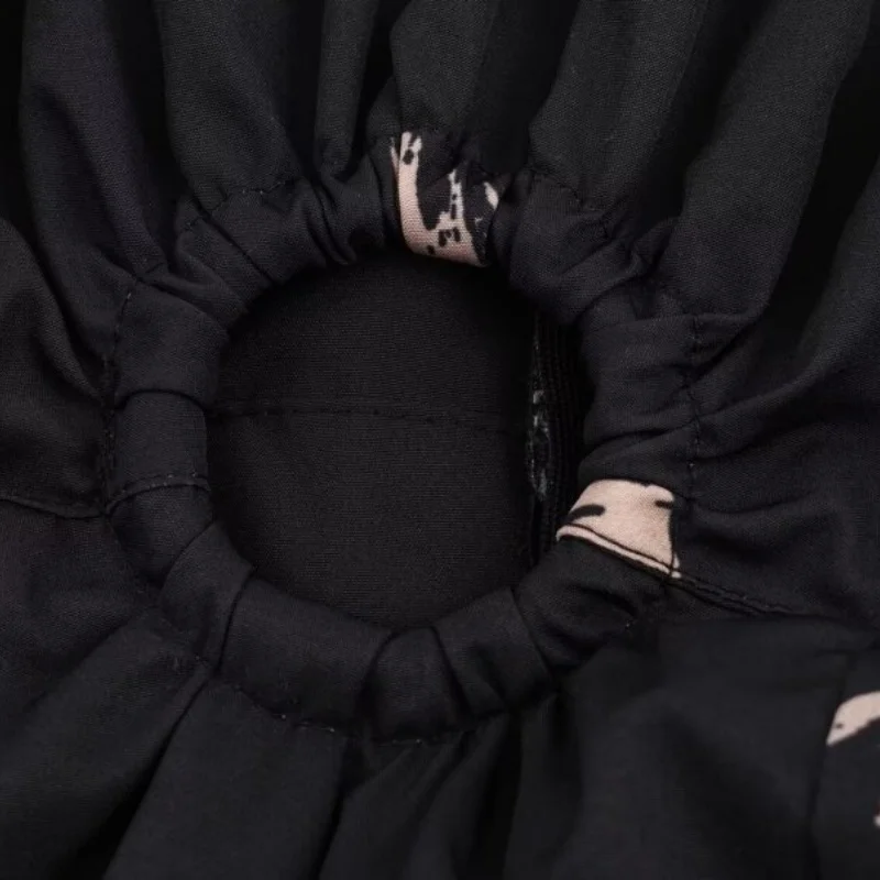 Abito da donna per le vacanze estive, taglio in vita, stampa floreale, orlo con volant, abito longuette a strati, vacanza al mare