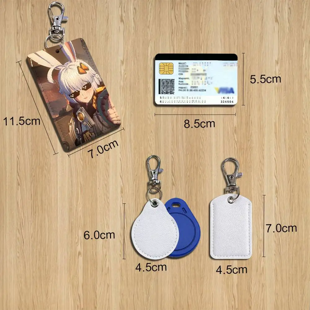 game Taffy ANANTA Card Holder Keychain Key Ring Door Lock Access Protective Case For Security Gift