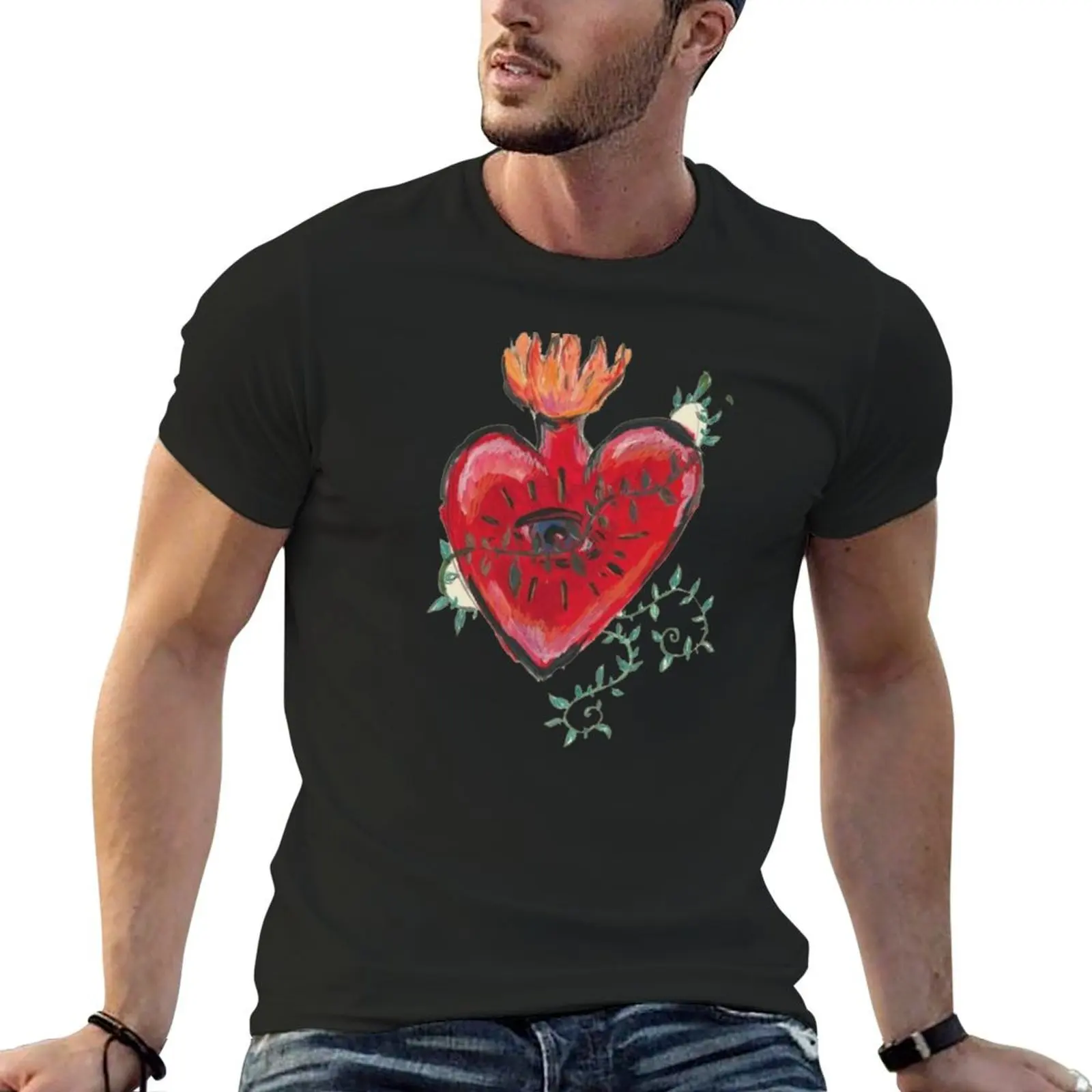 

love florences T-Shirt plus sizes essential t shirt tshirts for men