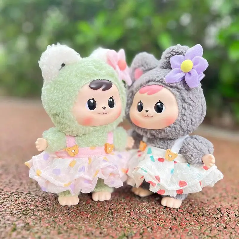 17cm Cute Mini Plush Doll'S Clothes Outfit Accessories For bao-ao Idol Dolls dress Clothing DIY Kid Gift