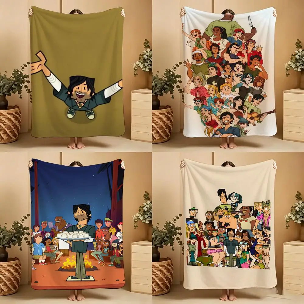 Cartoon Figure T-TotalS DramaS Throw Soft Warm Throw Blanket for Bedroom Living Room Bed Travel Camping Picnic Gift