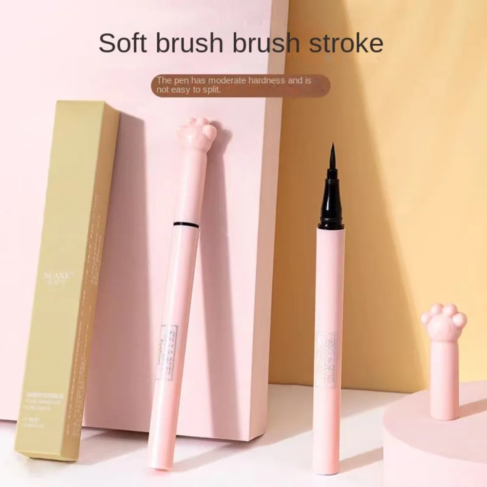 Fashion Slender Head Liquid Eyeliner Long-lasting Sweat-proof Makeup Pen Cat's Claw Eyeliner