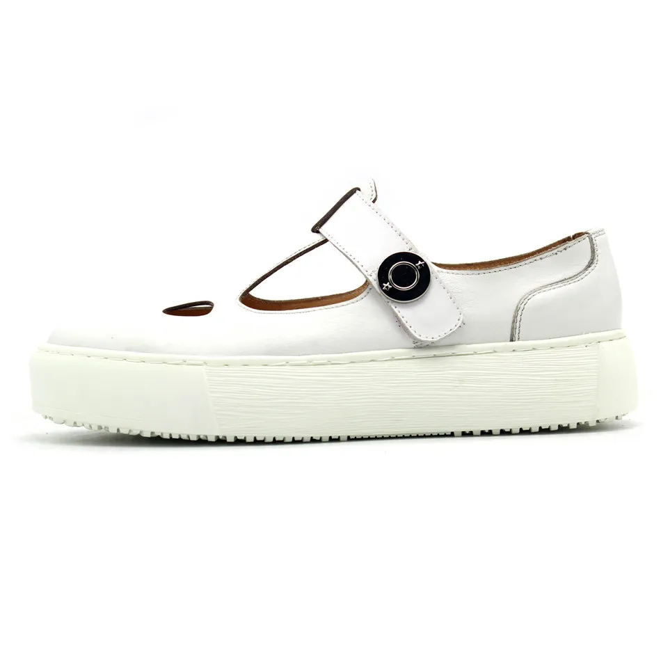 

Casual Sandals Tcr Comfortable Hollow-out Cow Leather Lightweight Casual Shoes