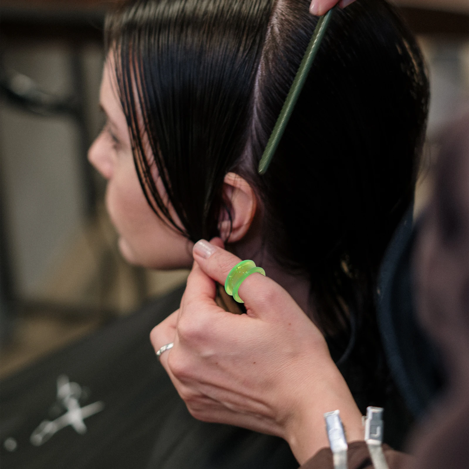 

16Pcs Flexible Silicone Scissors Finger Rings Styling Shears Thumb Grip Inserts Protective Pads Scissor Silicone Finger Ring