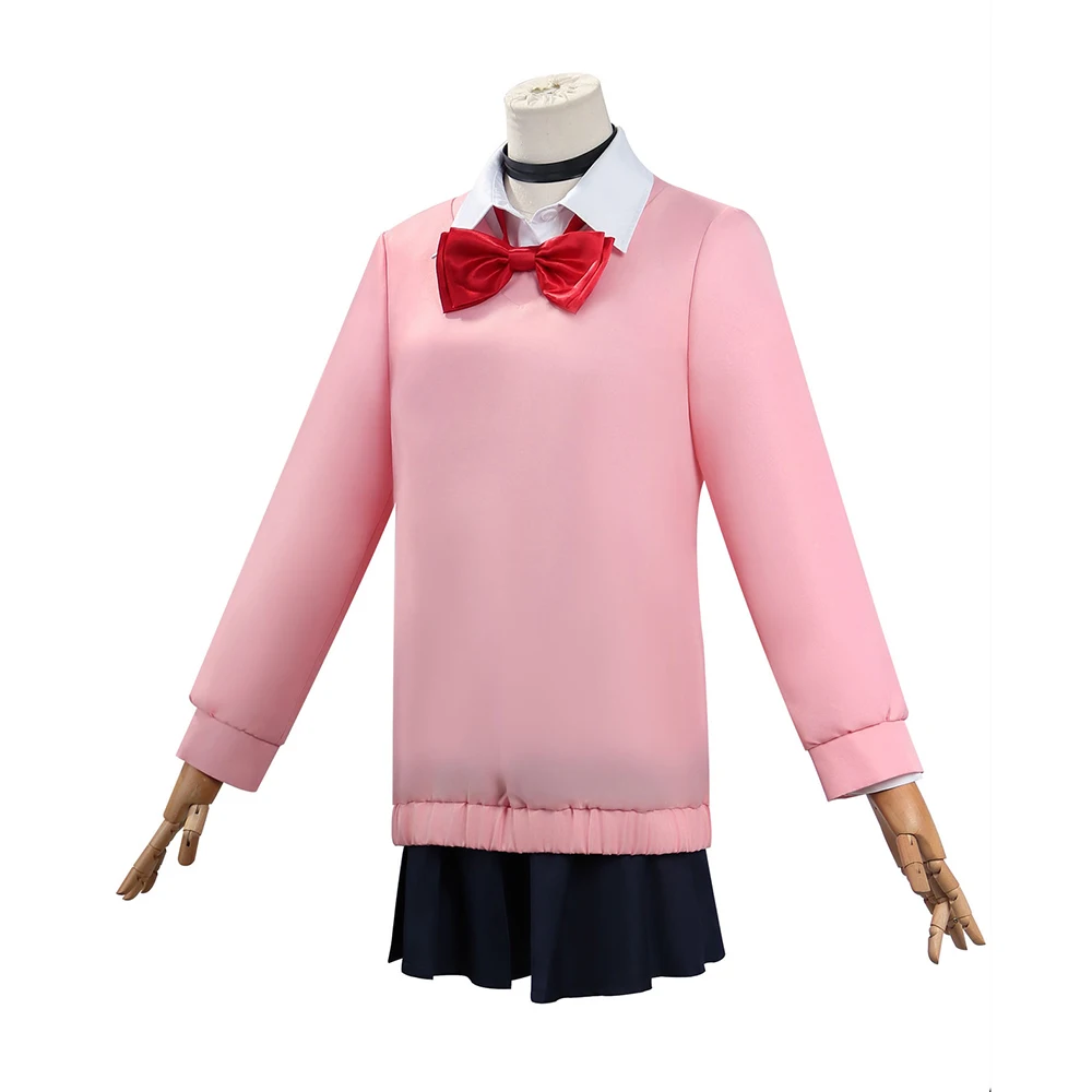 Anime DAN DA DAN Momo Ayase モモ Cosplay Costume Adult Shirt Hoodie Skirt Set Girl Student Uniform Halloween Clothes