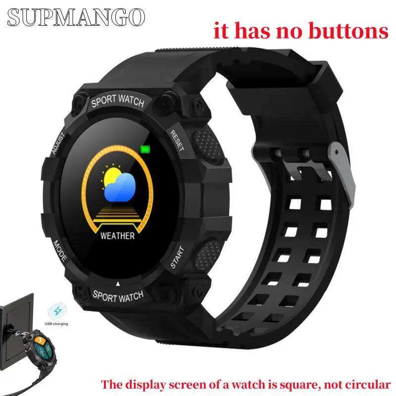 Smart Watch Real Stepcount Multi Function Step Connected Smart Watch For Men And Women Suitable For IOS And Android