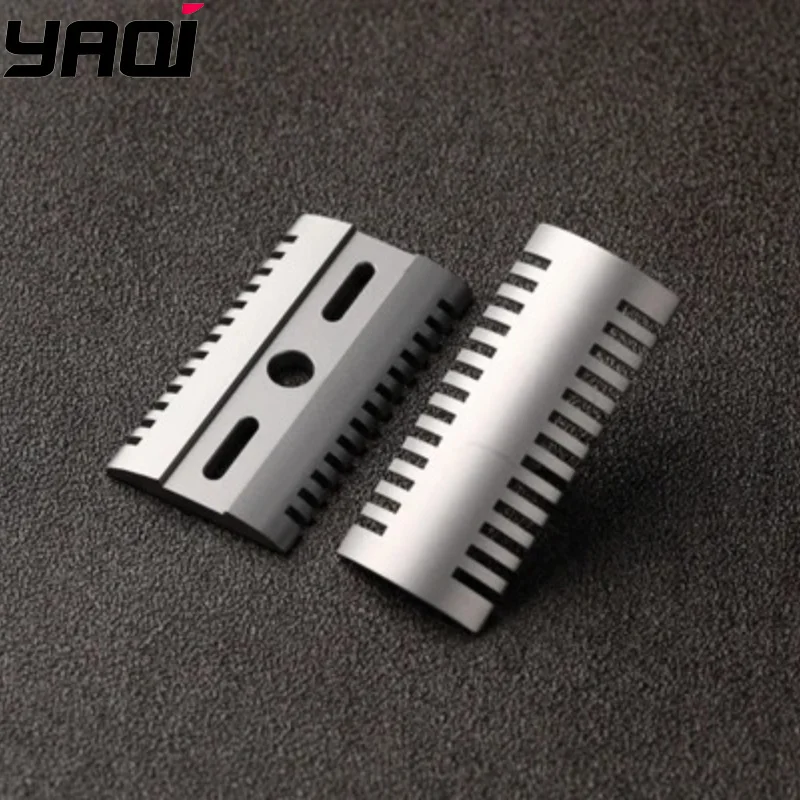 

2026 Yaqi Titanium Mellon Men's Safety Razor Head for Shaving Compatible with Popular Models