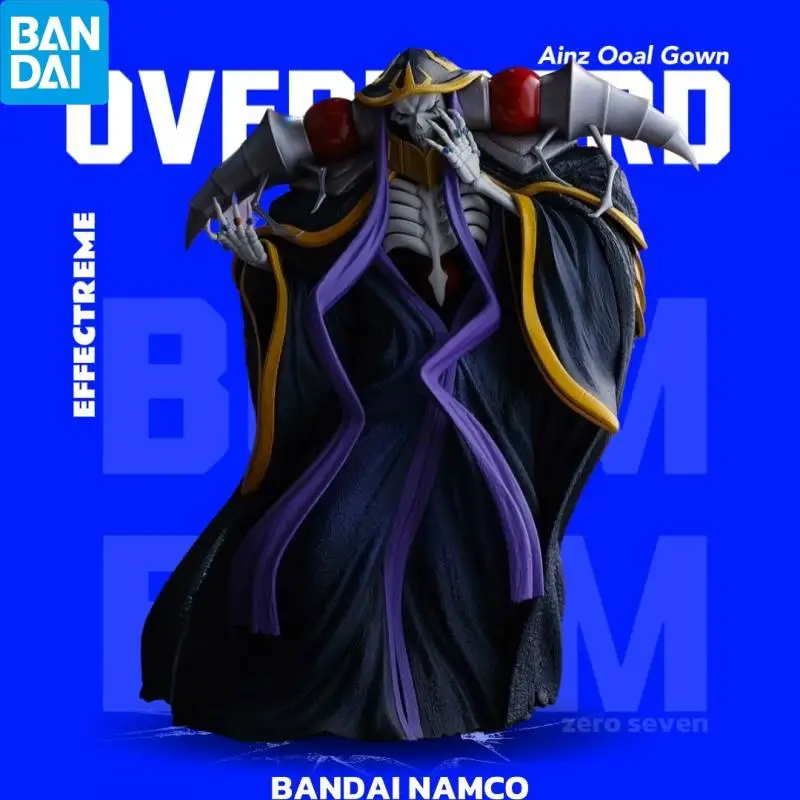 

Подлинная фигурка BANDAI NAMCO OVERLORD Ainz Ooal, ПВХ, в наличии, коллекционная фигурка, игрушки, украшение для рабочего стола, новая и нераспечатая кукла