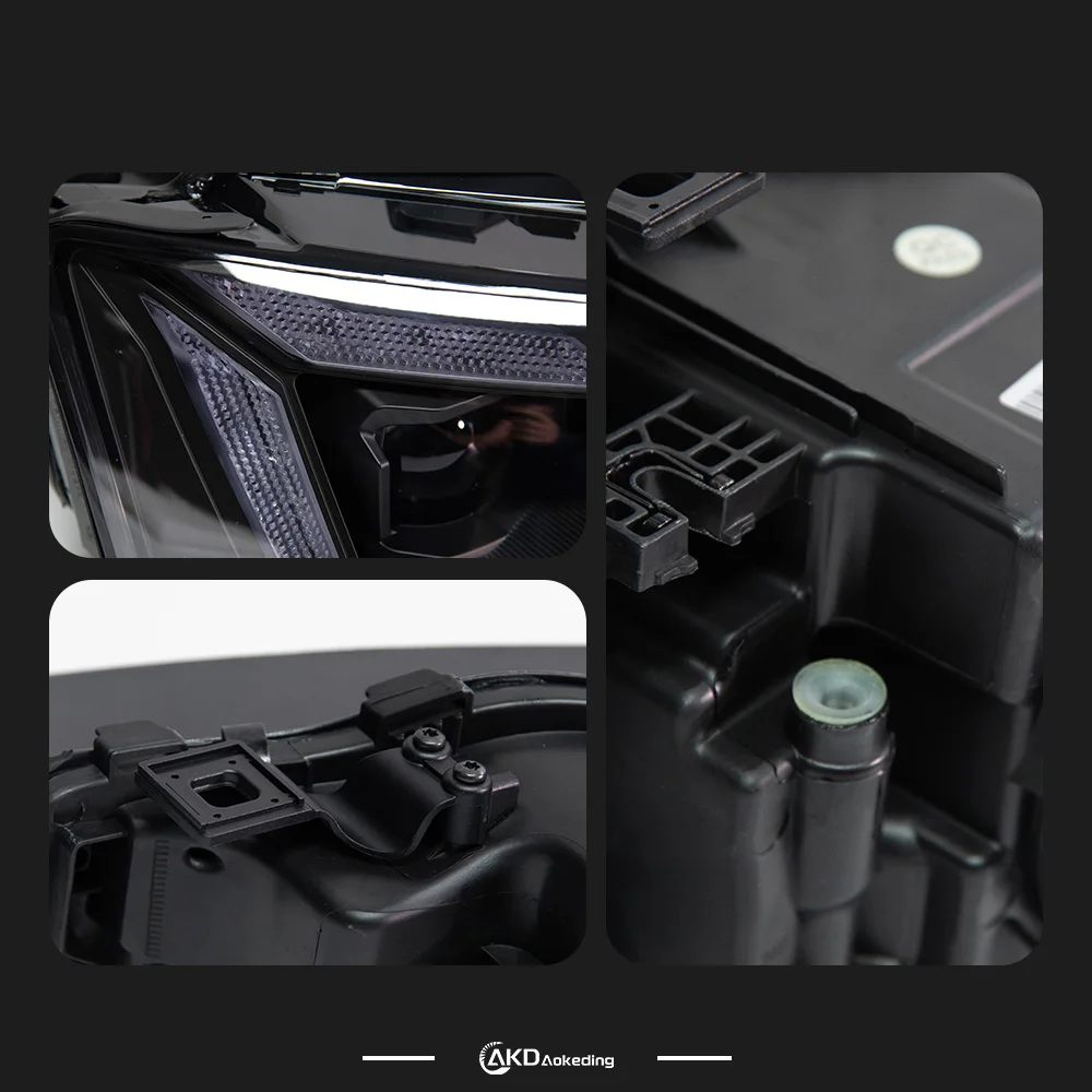 AKD Car Lights for Audi A5 2012-2016  LED Headlight Projector Lens Animation DRL Dynamic Signal Reverese Automotive Accessories