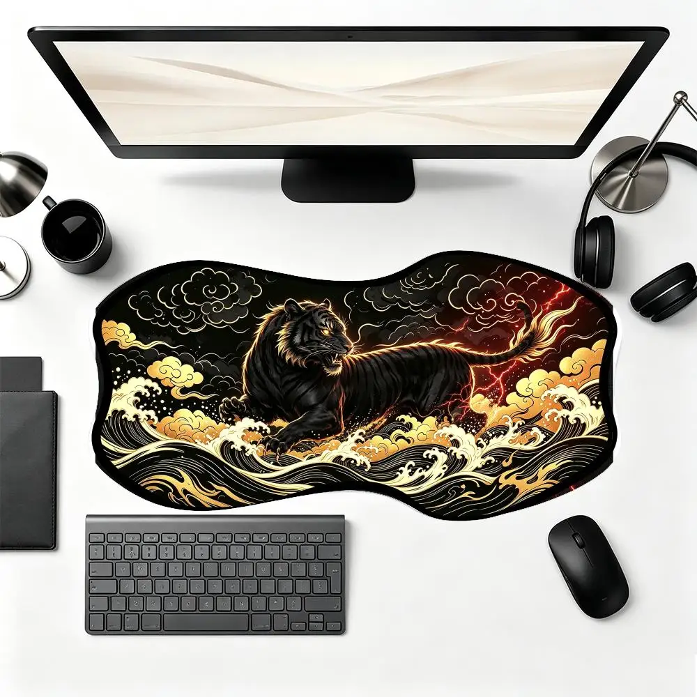 Games Table Mat Black Ink Dragon Art Mouse Pads Brings Bold Styling For Bedroom Learning And Game Card Pad Collection