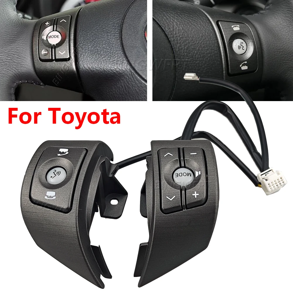 

New Steering Wheel Control Button Switch For Toyota Rav4 RAV4 XA30 ACA30L 2006-2008 84247-42030