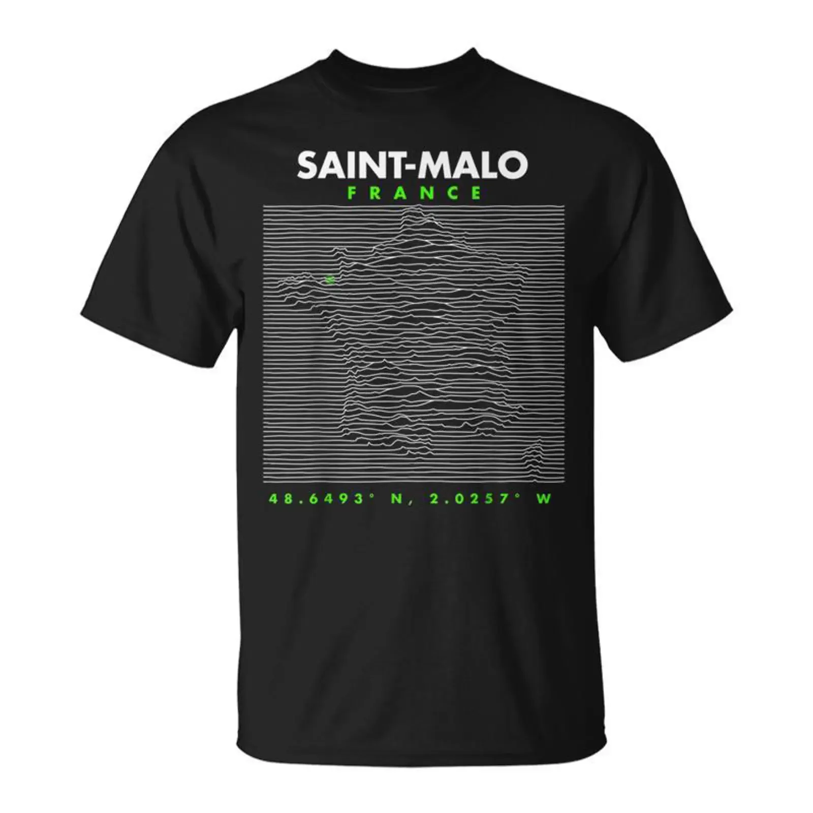 France Aint Malo T Shirt Cadeauxyz vintage Washed Stretched designer clothes Breathable Versatile Stylish Soft Comfortable