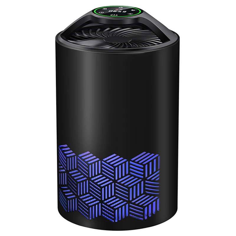 Liwan Desktop Air Purifier H14 HEPA Filter for Allergy Asthma Relief USB Powered Smart Control to Capture Pet Dander Dust Mites