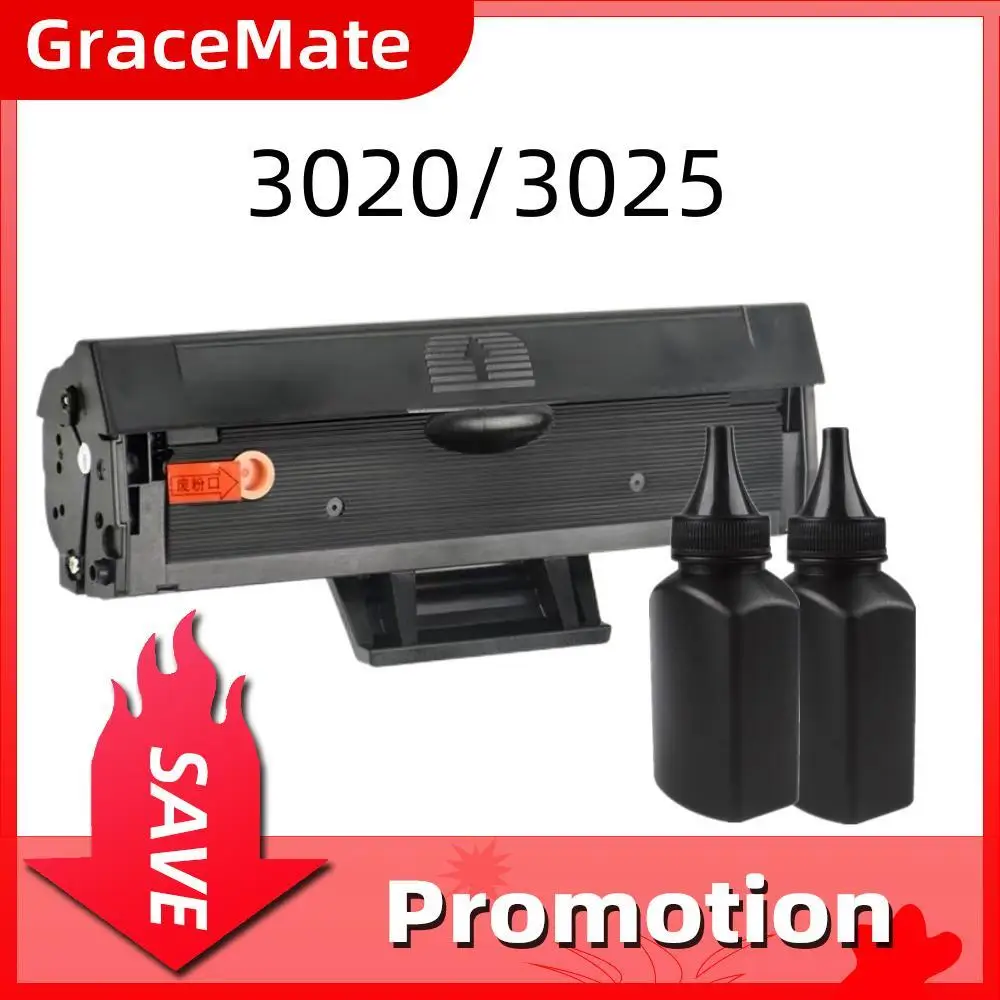 cartucho de toner compativel para fuji xerox phaser 3020 workcentre 3025 cartucho de impressora com po recarga redefinir chips 106r02773 01