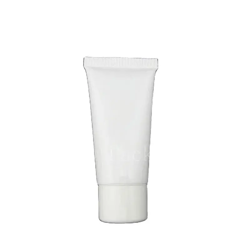 

100pcs 30g empty white plastic soft tube for cosmetics packaging 1oz sample container bottles cream container hotel bottles