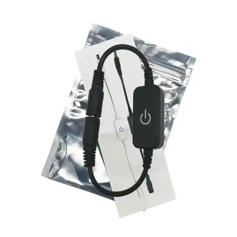 LED Dimmer Switch 1keys Dimmer 12V - 24V Light Switch Adjustment 3528 5050 5630 LED Strip Touch Dimmer Brightness Control