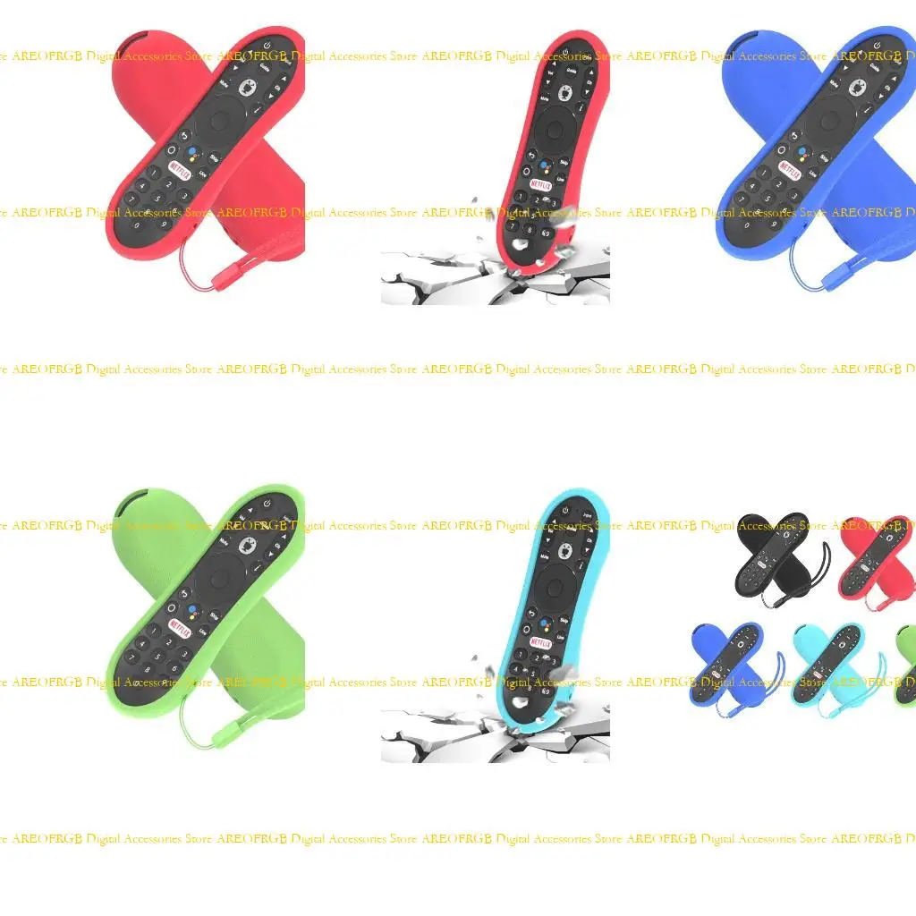 

E21E Silicone Covers For TiVo Stream 4K Remote Control Shockproof Protective Cover