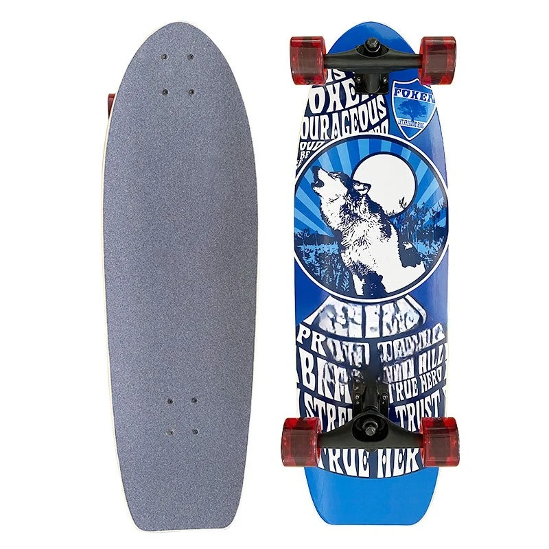 

Seven-layer Canadian maple, assembled surfboard, original land surfboard cx4 double warp skateboard