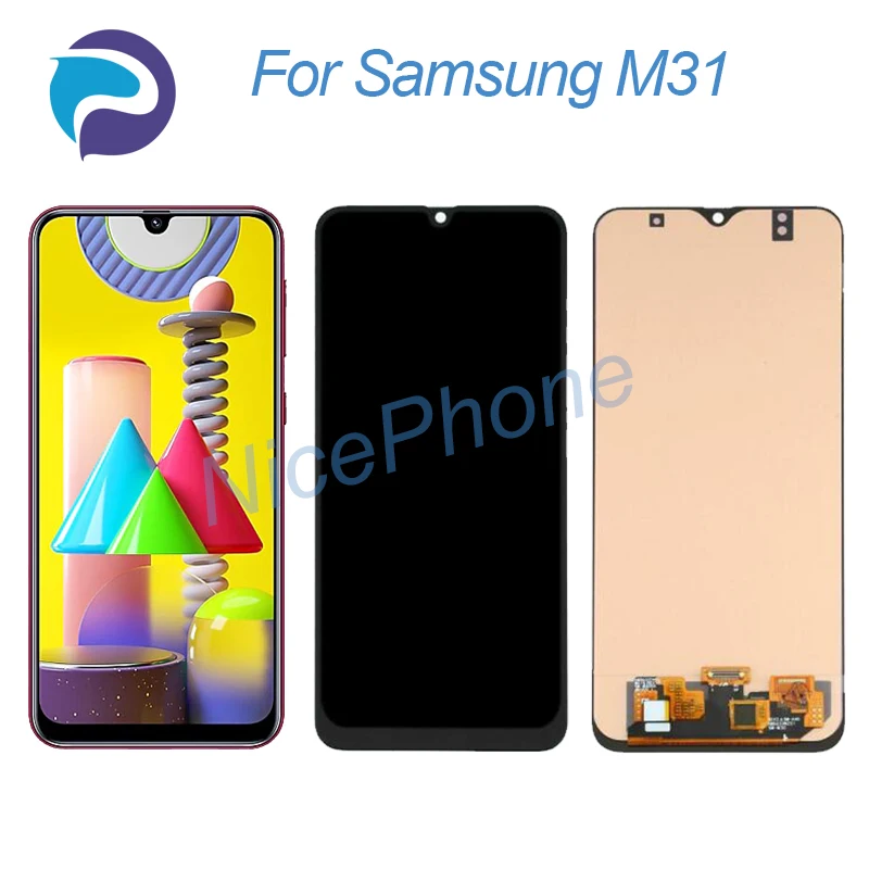 

for Samsung M31 LCD Display Touch Screen Digitizer Assembly Replaceme SM-M315F, SM-M315F/DS, SM-M315F/DSN M31 Screen Display LCD