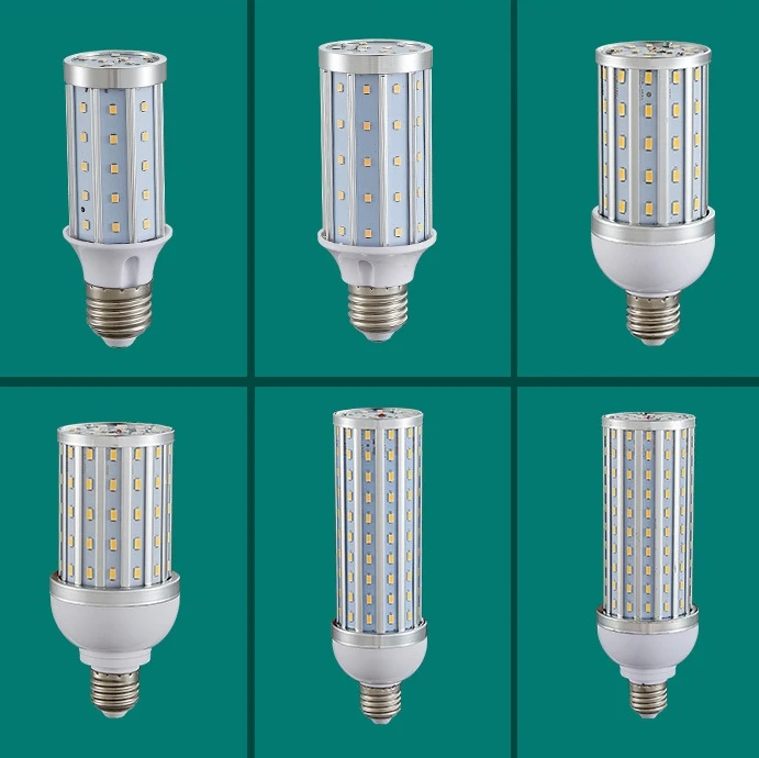 

E27 Super Bright corn led bulb No flicker/strobe High Power10W 15W 20W 25W 30W 40W 50W 60W AC85-265V for Home decorating