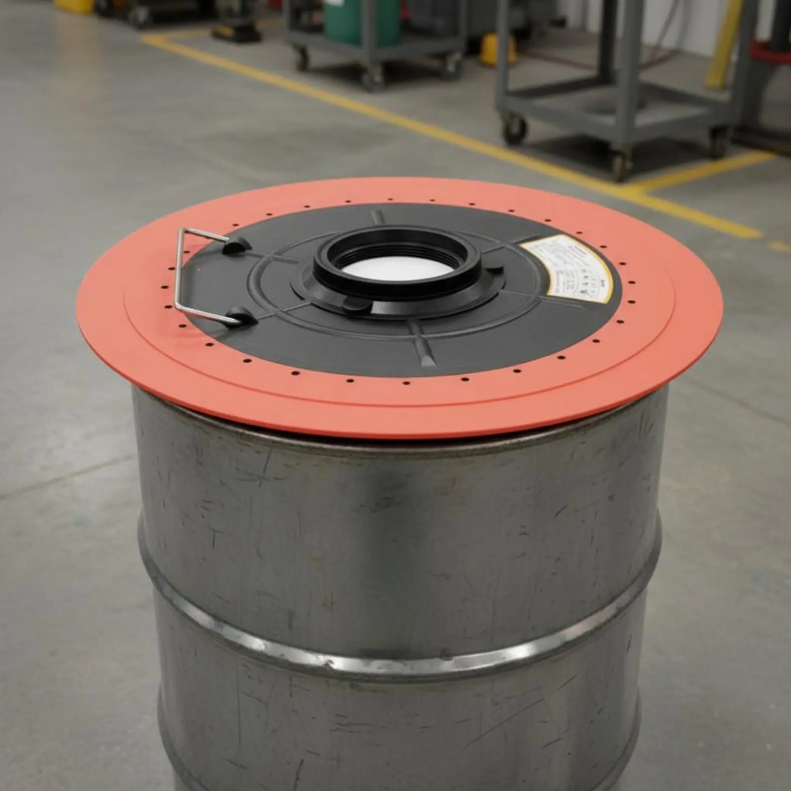 

Grease Suction Plate Two-Way Interface Oil Drum Press Plate for Auto Repair Shop, Garage