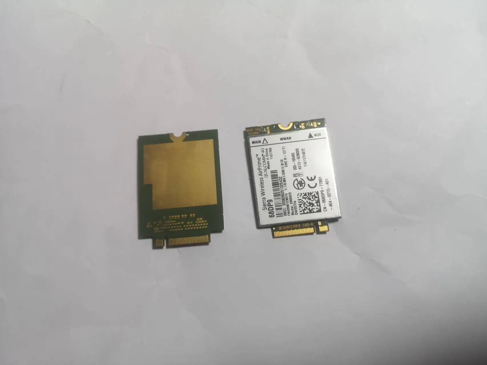 

Unlocked Wireless Adapter Card 7KC0X 068DP9 EM8805 DW5570e WWAN HSPA NGFF 4G Module Adapter CARD for DELL tablet pc