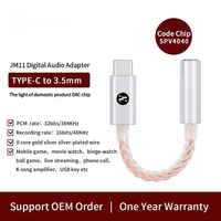 Type-C To 3.5mm Digital Audio Portable Decoding Amplifier Hifi SPV4040 Headphone Adapter Oxygen Free Copper Plated Silver Wire