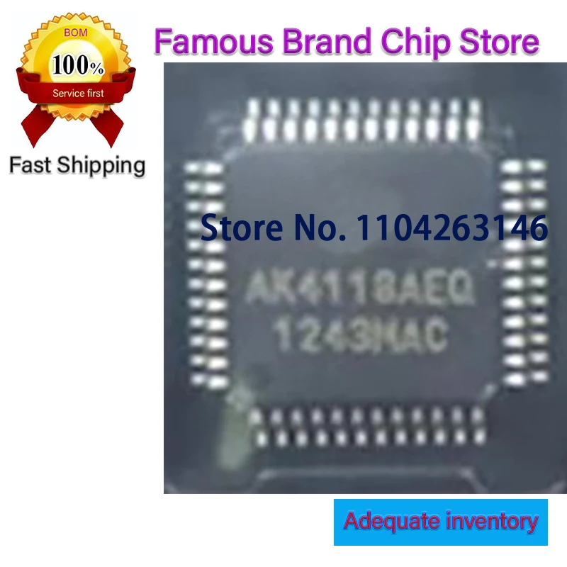 AK4118AEQ-L AK4118AEQ AK4137EQ-L AK4137EQ QFP48 AK4191 AK4191EQ 1PCS AK4499EXEQ AK4499 QFP