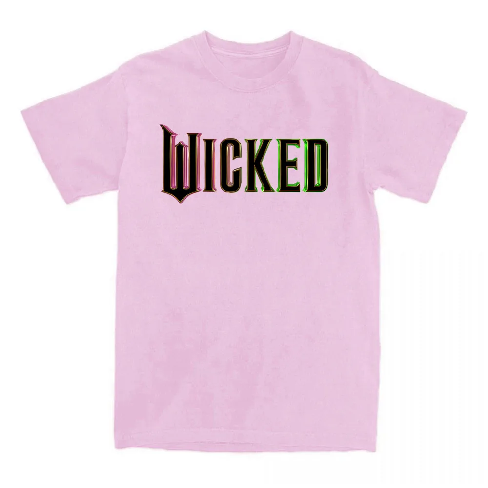 Fantasy Movies Wicked T-shirt Short Sleeve Casual Women/Men Tshirts Funny Film Graphic Printing Tee-shirt Round Neck Cotton Tees