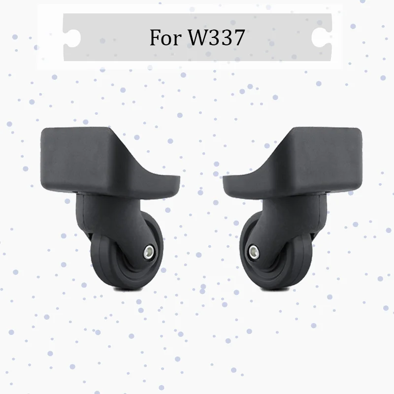 

For W337 Luggage Wheel Upgrade 360° Silent Swivel Wheels Wear-Resistant & Pressure-Resistant Easy Replacement Travel Worry-Free