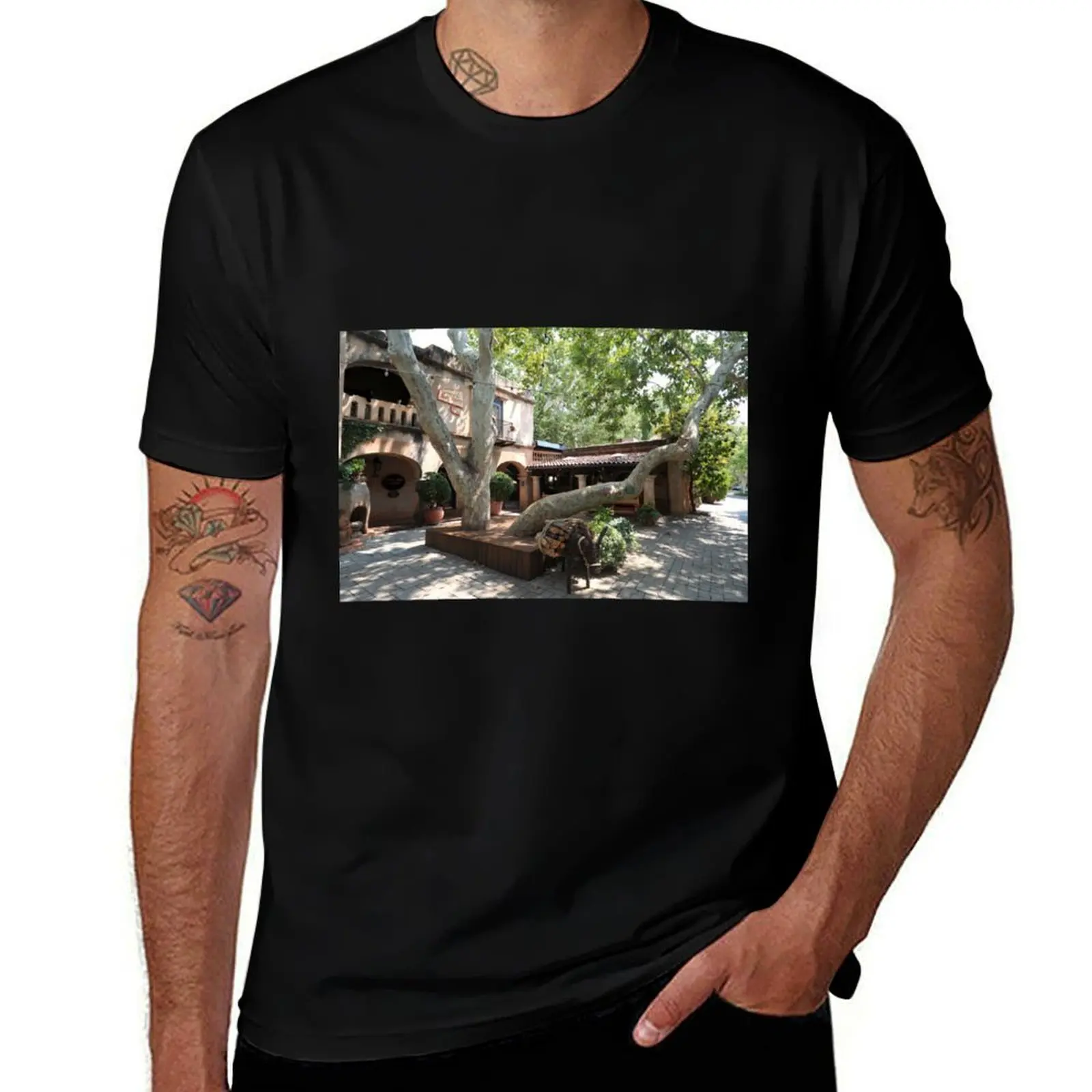 

Tlaquepaque village in Sedona T-Shirt t shirts for man graphic vintage funny t shirts man T-Shirt
