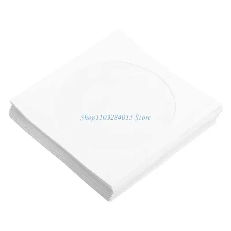R6FF 50 pcs 5inch Paper DVD Flap for Case Cover Envelopes Set