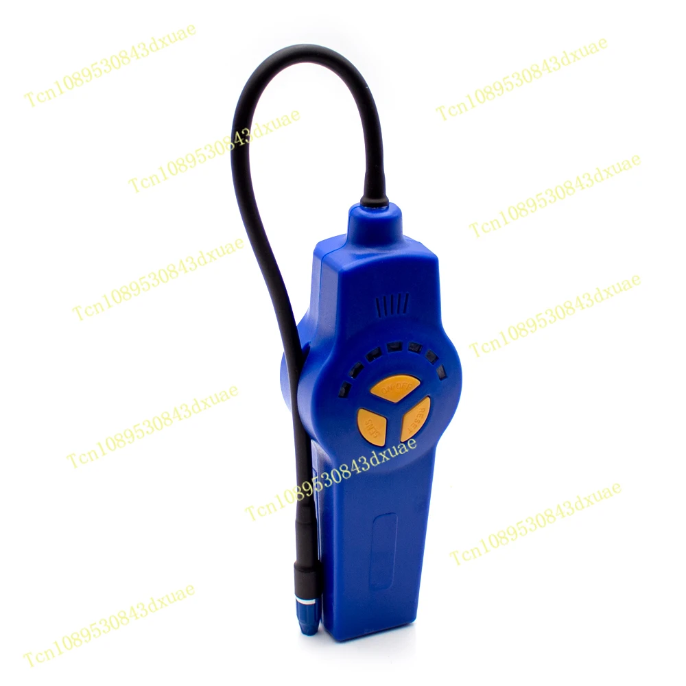 DSA-200 Halogen Gas Detector Alarm Freon CFC HFC HCFC Refrigerant Leakage Halogen Monitor Analyzer Tester Meter R134A HVAC