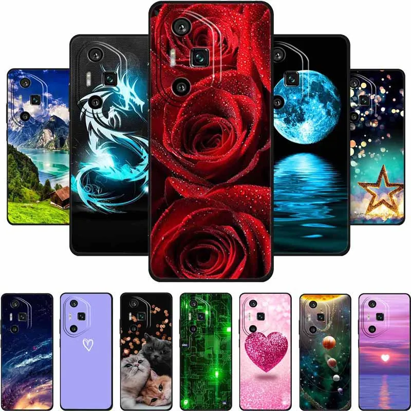 Phone Case For Honor 300 Pro 5G Back Cover Case Shockproof Black Silicone Soft Coque For Honor 300 Ultra 5G Case Honor300 Ultra